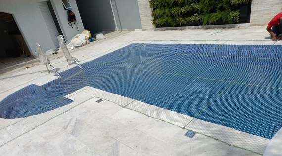 telas para piscinas